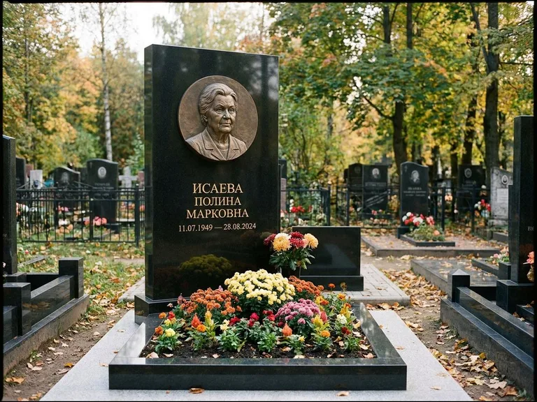 Памятник с барельефом — выполненная работа 20 в Саратове