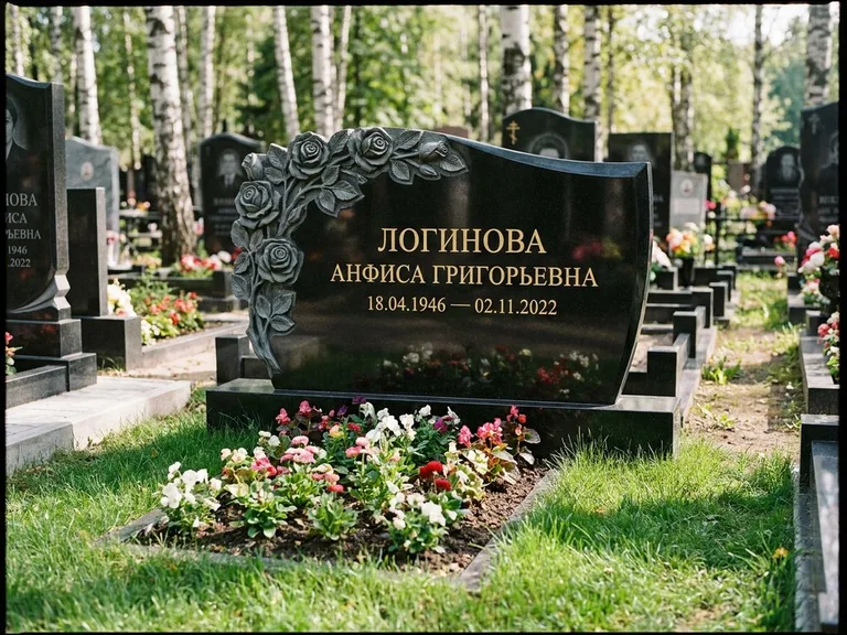 Памятник с барельефом — выполненная работа 22 в Саратове