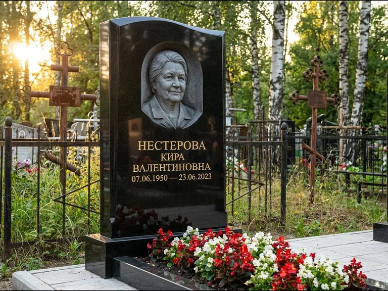 Памятник с барельефом — выполненная работа 24 в Саратове
