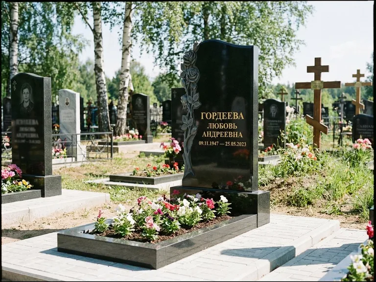 Памятник с барельефом — выполненная работа 4 в Саратове