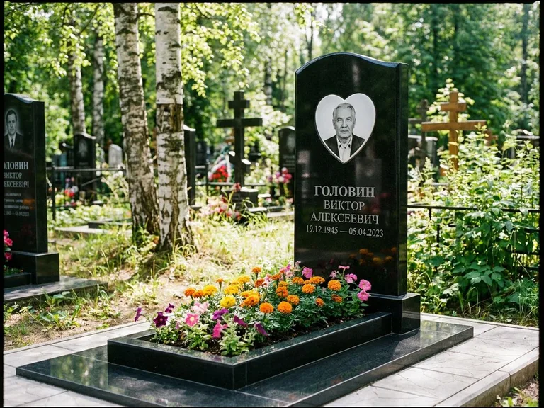 Овальный цветной портрет на керамике в Саратове