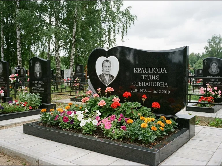 Портрет в форме сердца — работа «Краснова» в Саратове