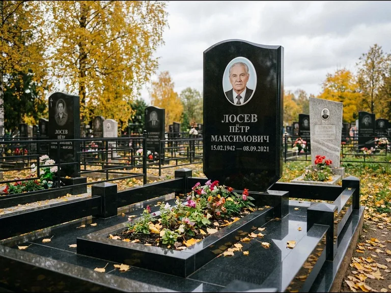 Керамический портрет — работа «Лосев» в Саратове