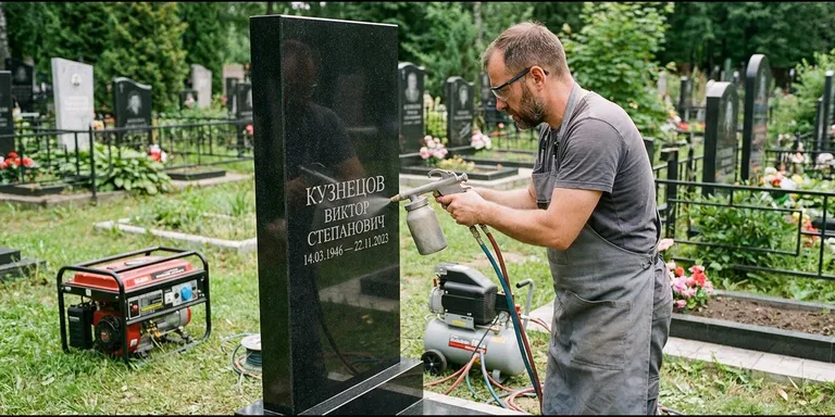 Гравировка с выездом — гравировка на памятник в Саратове