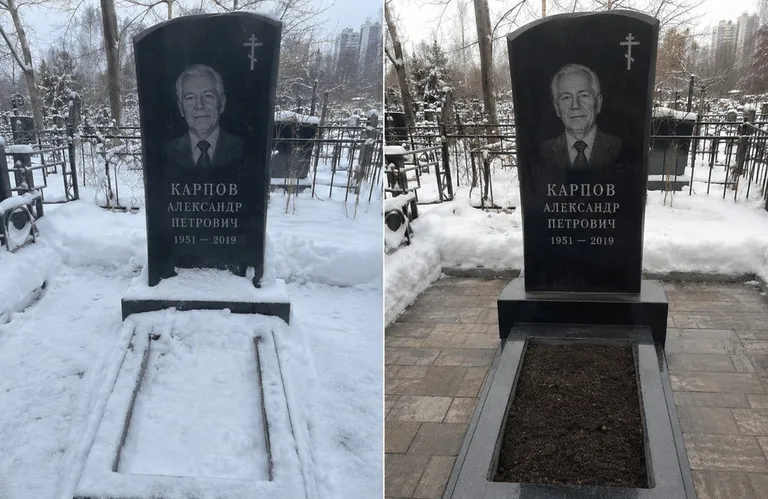 Диптих №17: элитный габбро-комплекс с парапетом — помыта стела, бордюр и щебень в Саратове