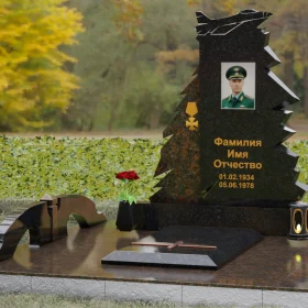 Гранитный памятник для одного - П202