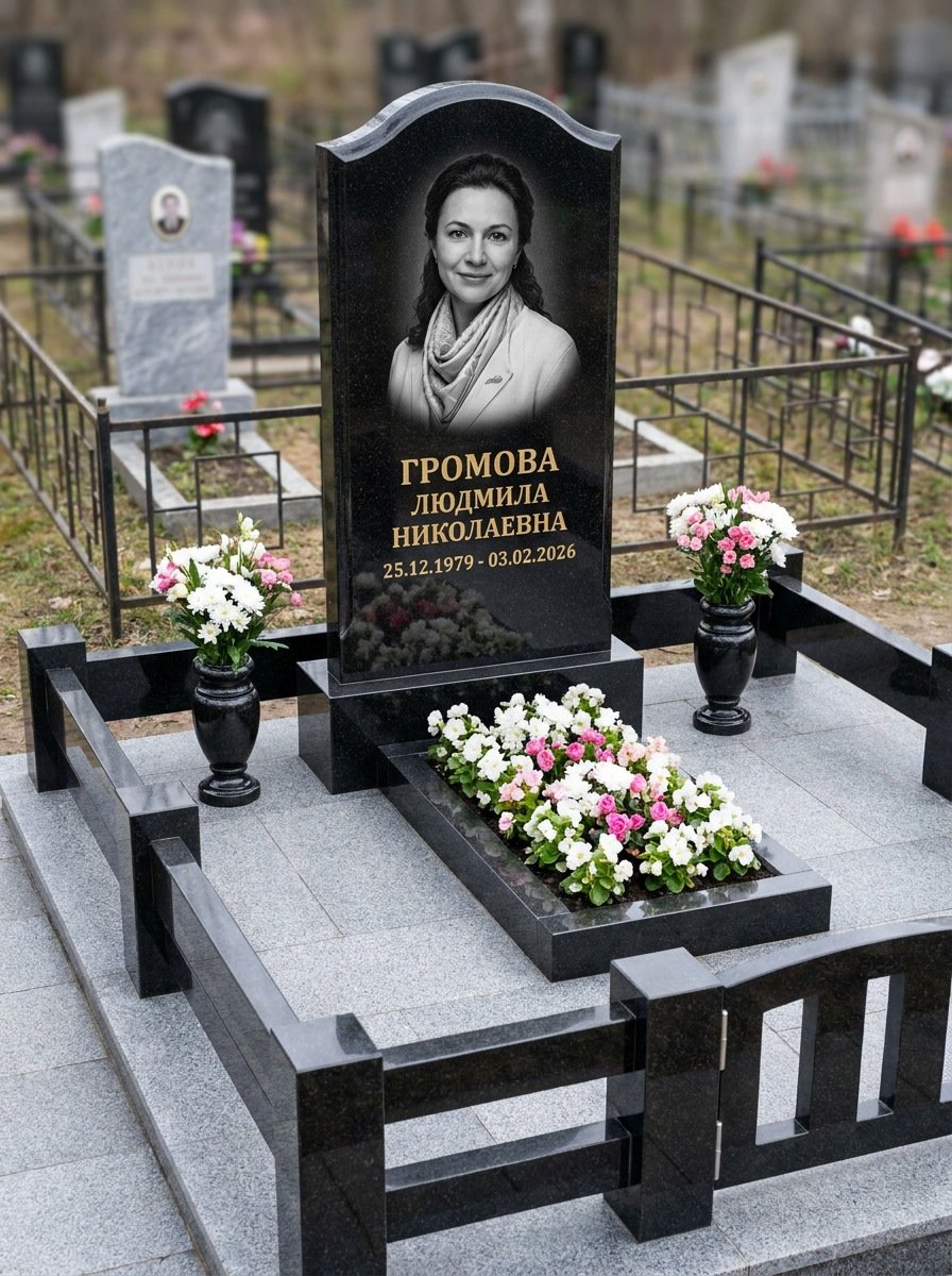 Портрет на памятнике в Саратове — Чёрно-белый портрет подготовили под станок — гравировка на стеле