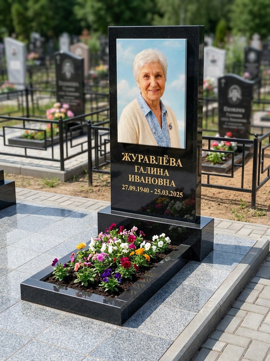 Портрет на памятнике в Саратове — Портрет в полный рост — керамогранит 400×600 мм