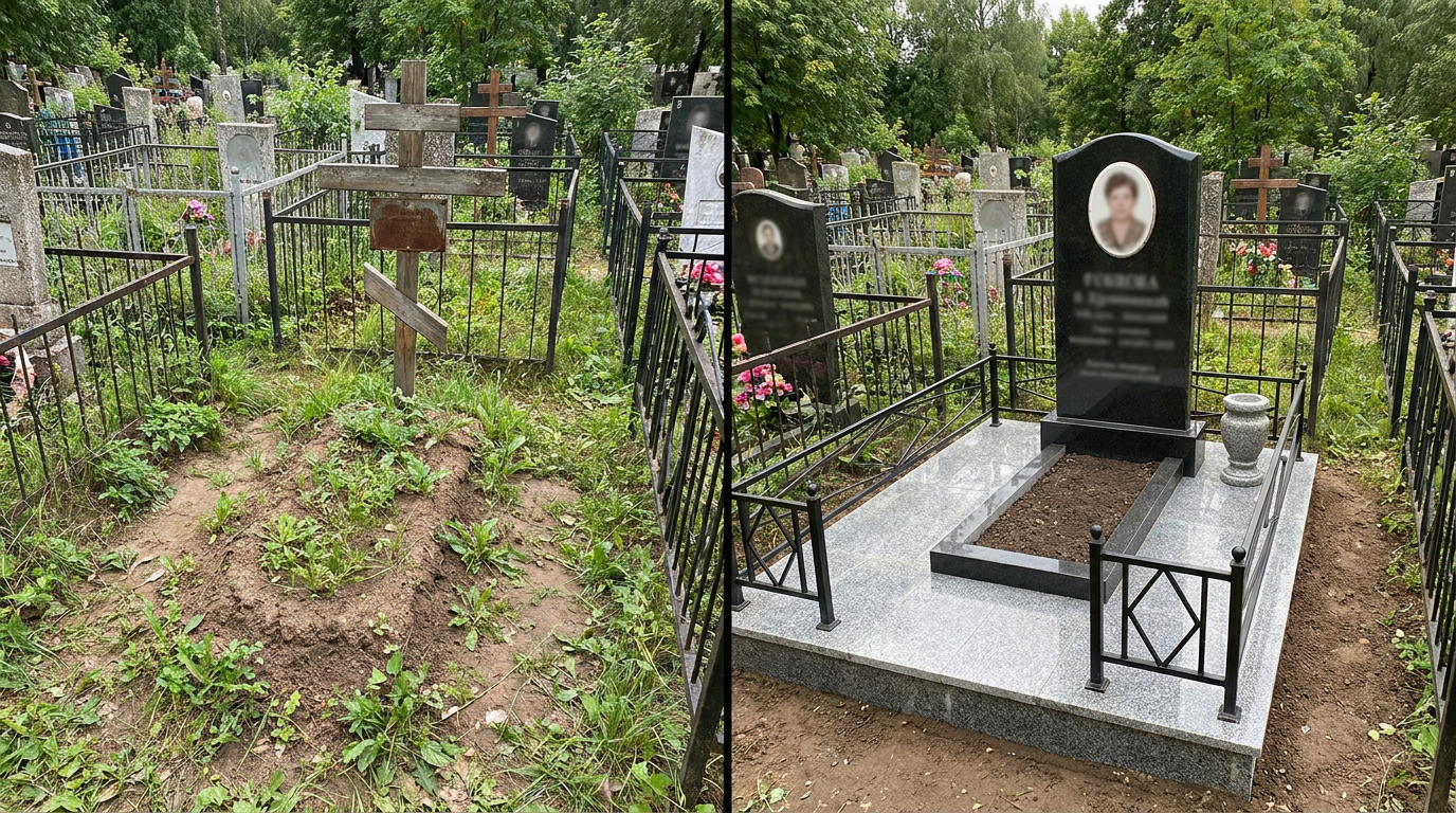 Памятник под ключ в Саратове — пример 1