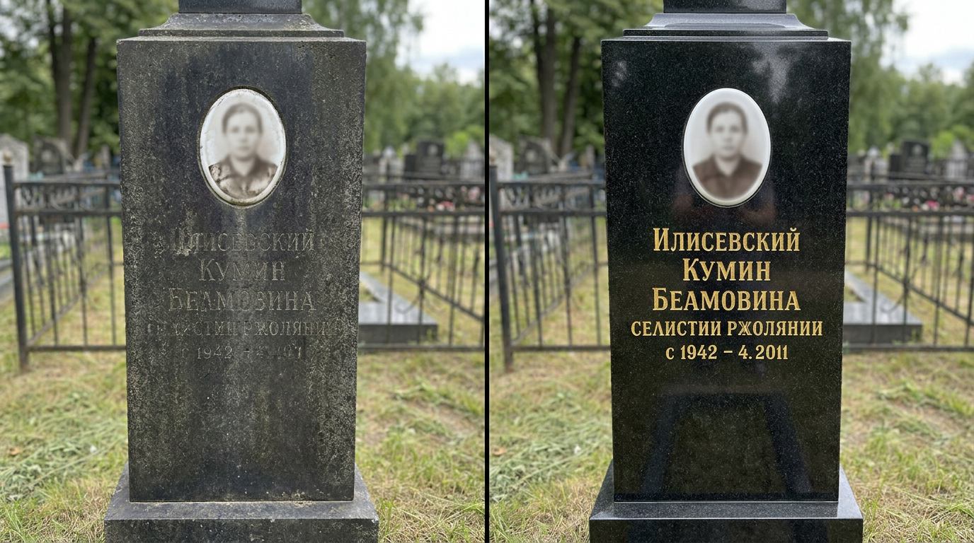 Реставрация памятника в Саратове — пример 2