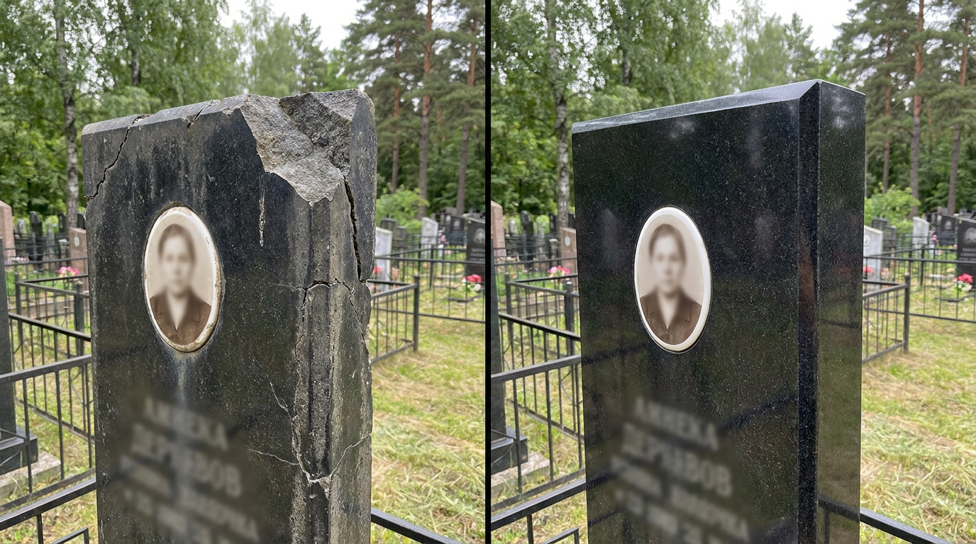 Реставрация памятника в Саратове — пример 3